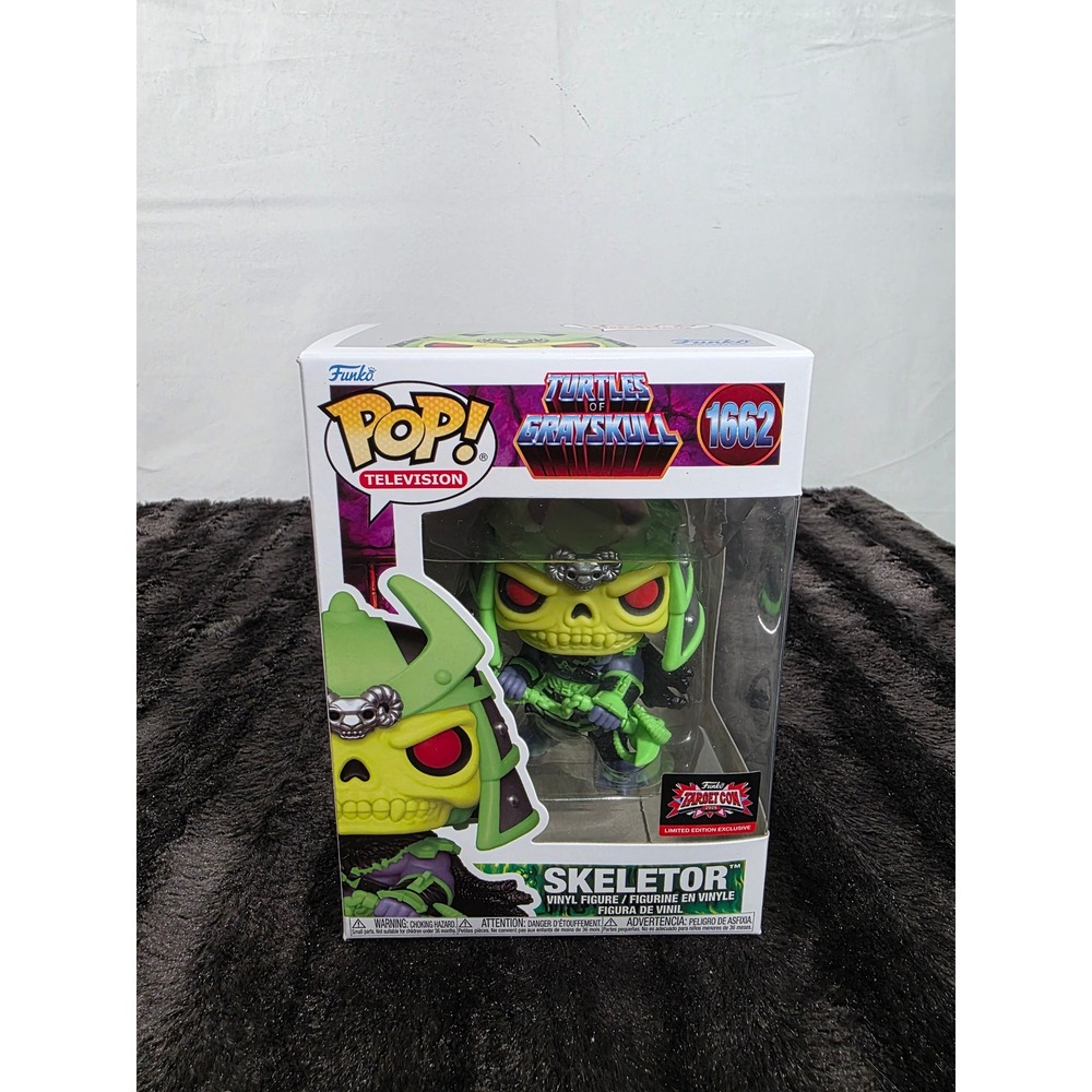 Funko Pop Skeletor 1662 Turtles of Grayskull TargetCon Exclusive TMNT MOTU